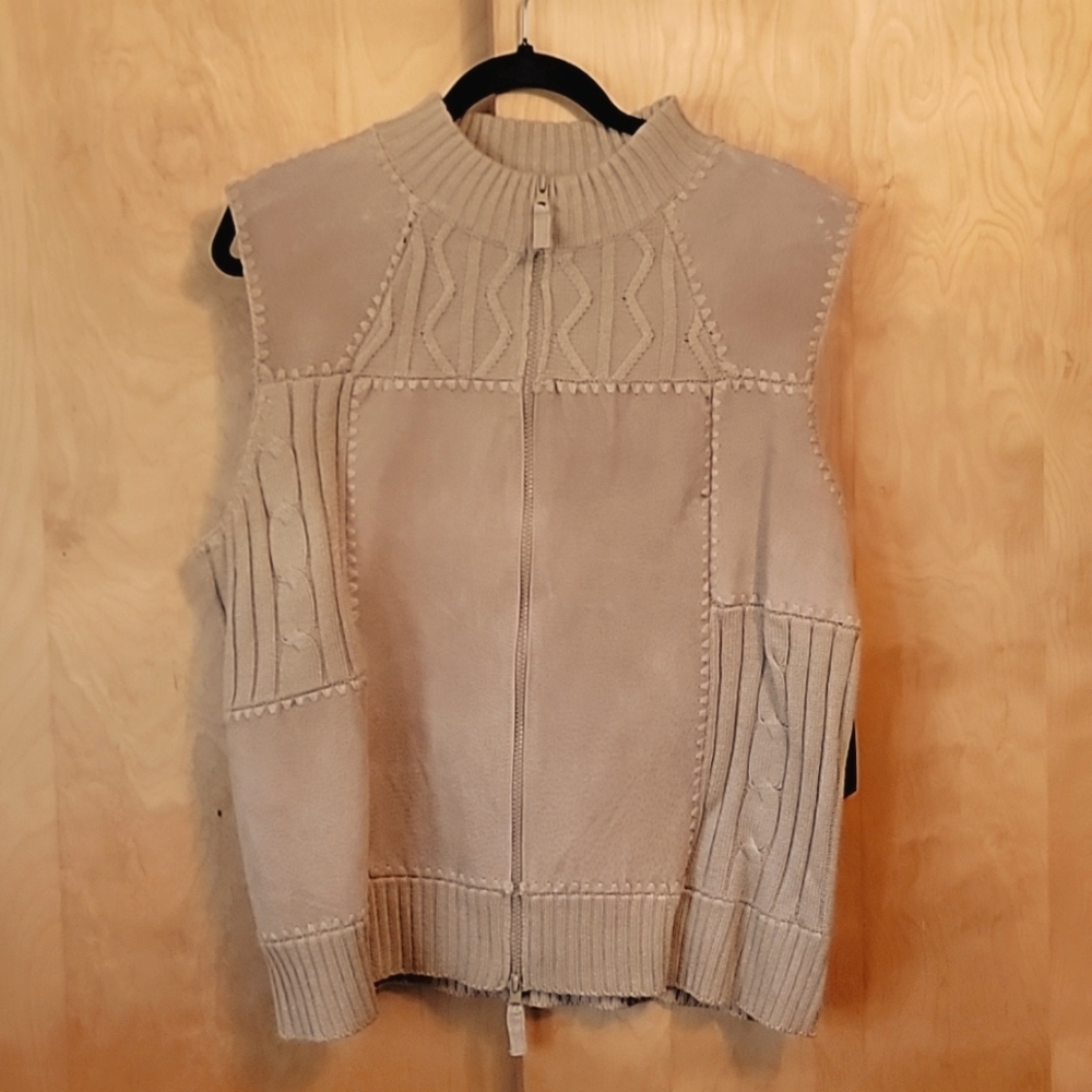 STUDIO Designer Originals Leather Vest
